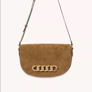 Rebecca Minkoff Suede Florence Strap Shoulder Bag - NWT